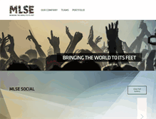 Tablet Screenshot of mlse.com